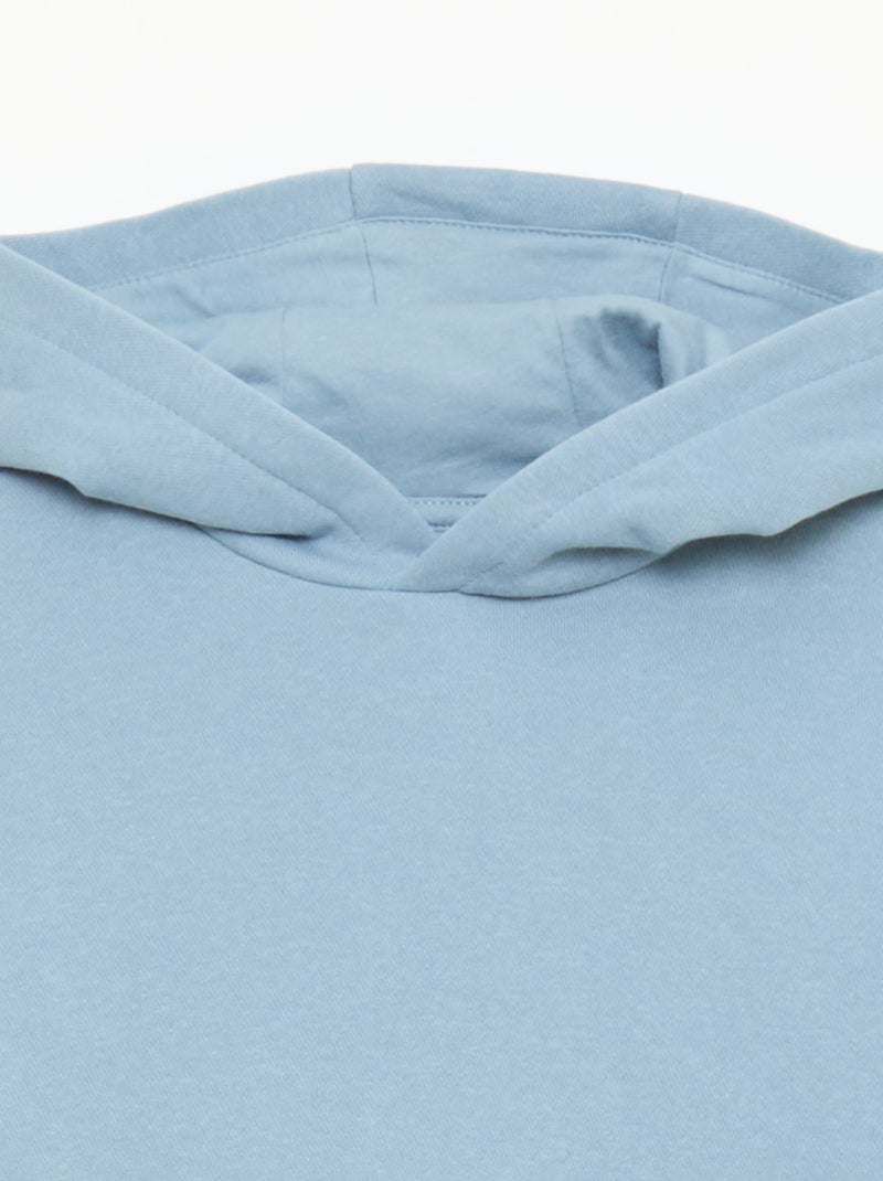 Loose-fit hoodie Blue - Kiabi