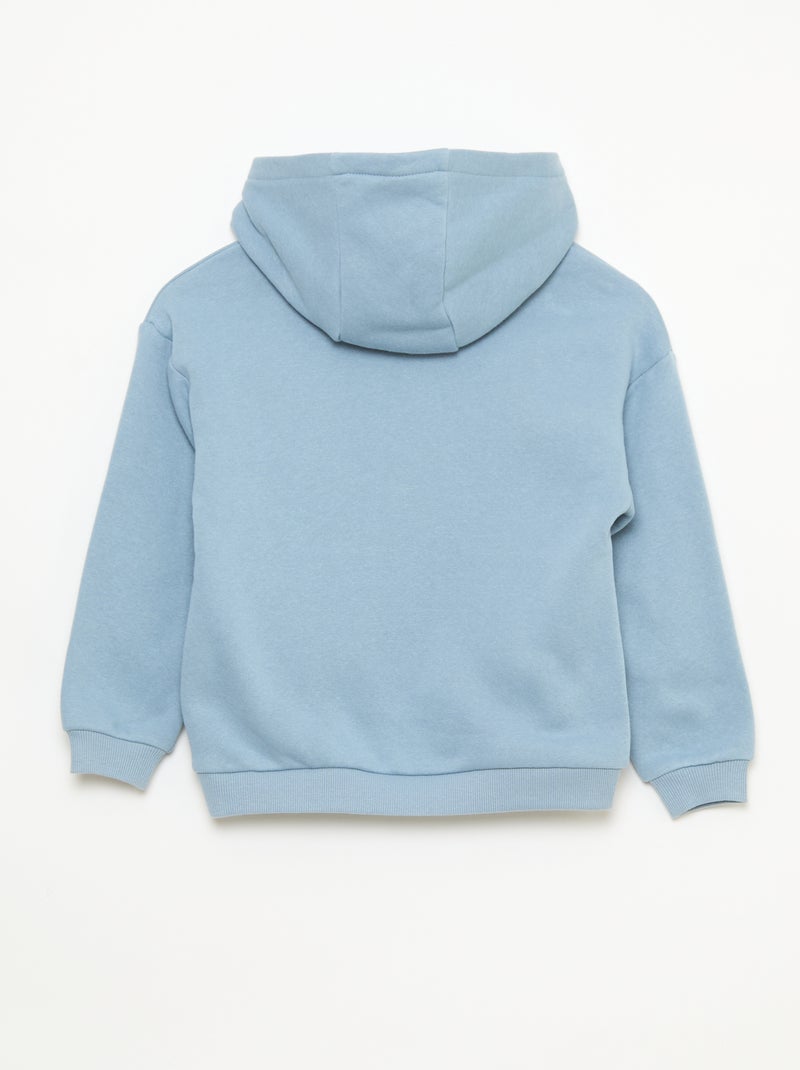 Loose-fit hoodie Blue - Kiabi