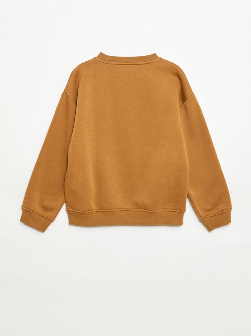 Loose-fit printed sweatshirt - Kiabi