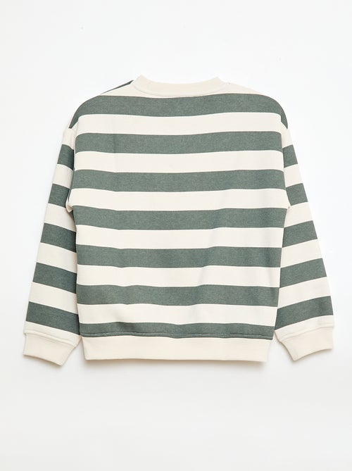 Loose-fit printed sweatshirt - Kiabi