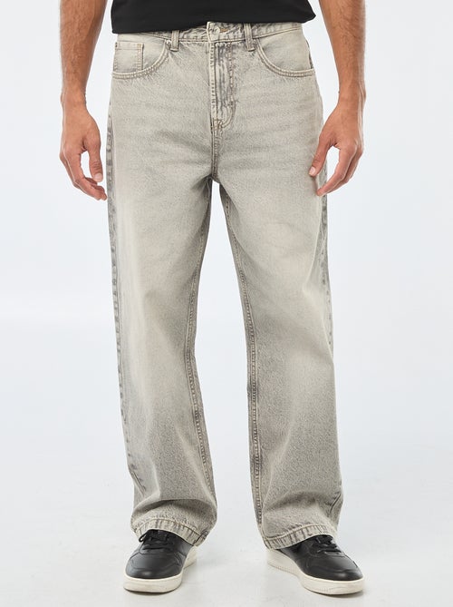 Loose Fit / Relaxed Fit Jeans mit 5 Taschen - Kiabi