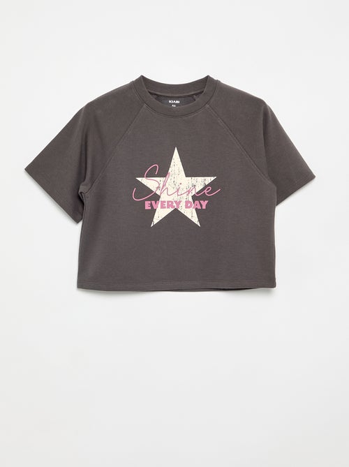 Loose fit short-sleeved T-shirt - Kiabi