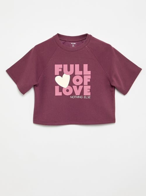 Loose fit short-sleeved T-shirt - Kiabi