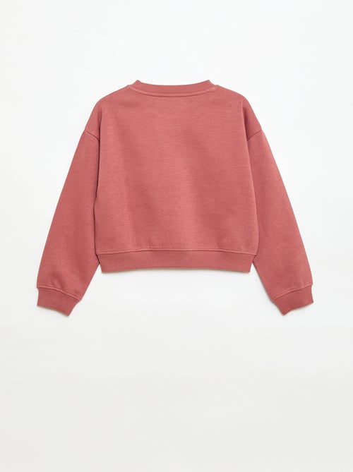 Loose Sweatshirt with "Sister" Motif - Kiabi