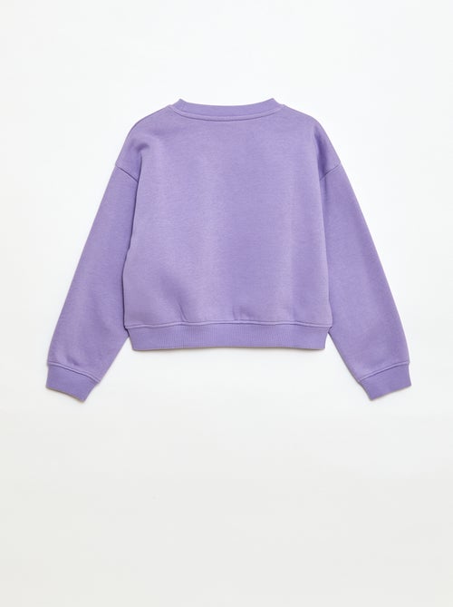Loose Sweatshirt with "Sister" Motif - Kiabi