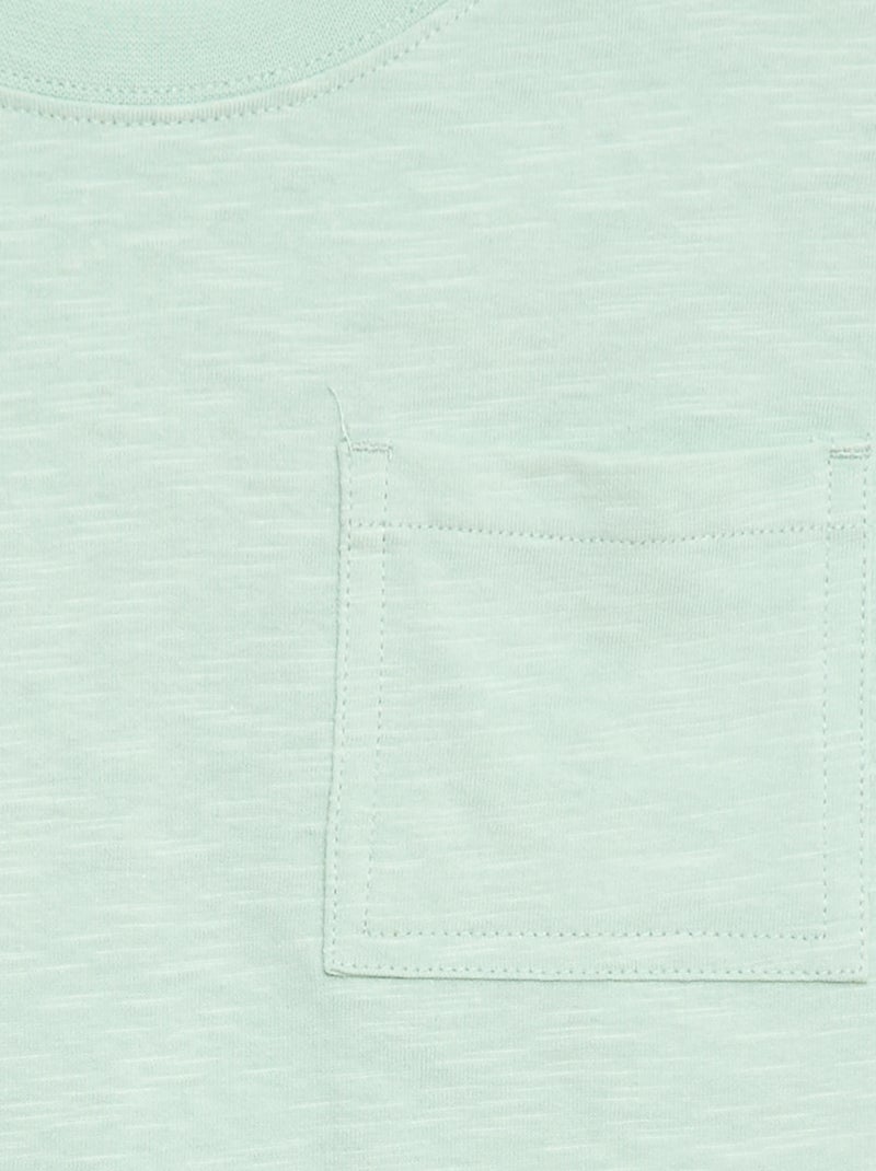 Loose T-shirt Green - Kiabi