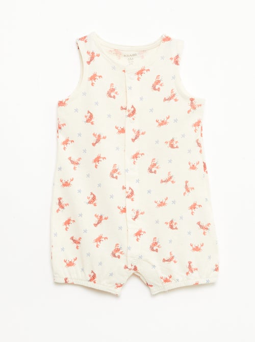 Lot 2 dors bien légers à ouverture pressionnée - Kiabi