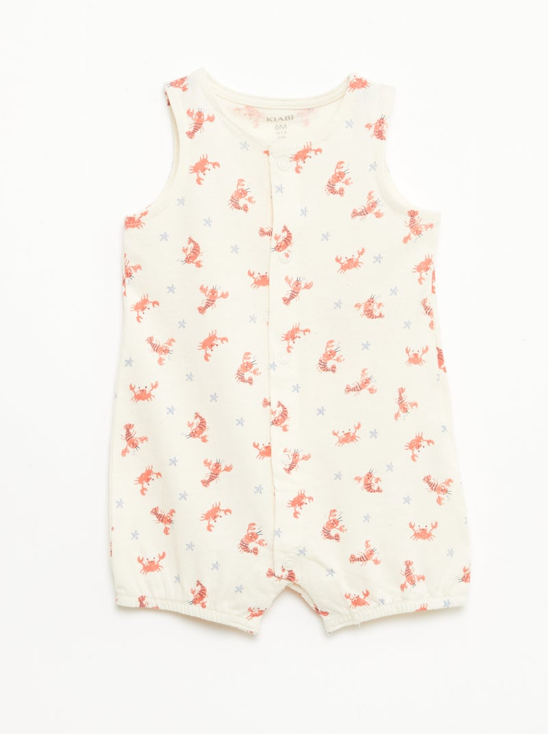 Lot 2 dors bien légers à ouverture pressionnée Bleu - Kiabi