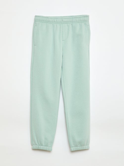 Lot 2 pantalons joggings en molleton - Kiabi
