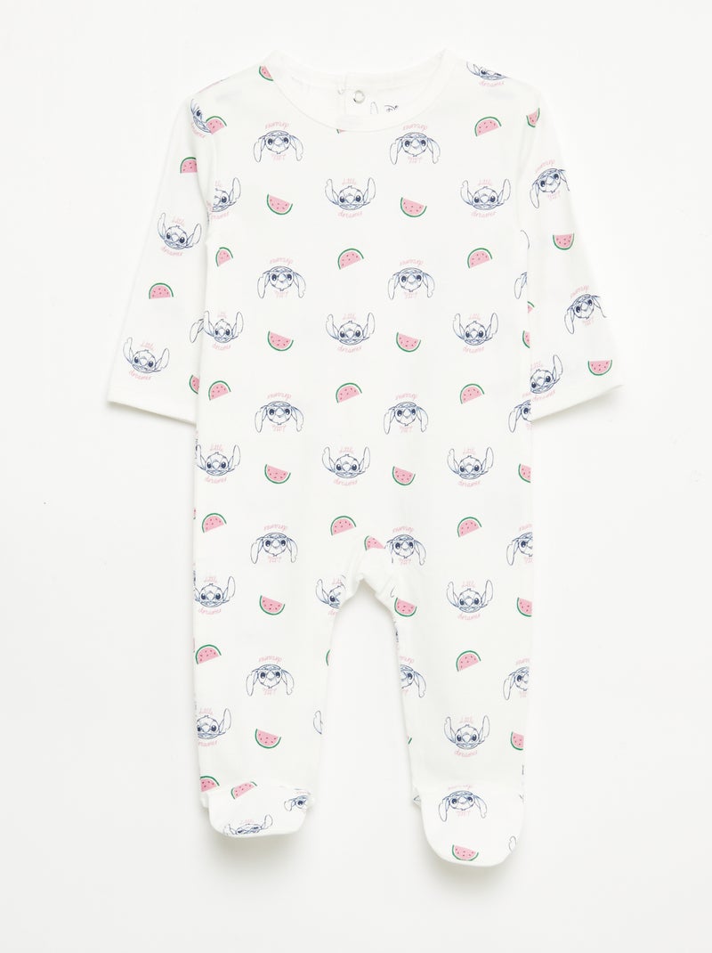 Lot 2 pyjamas 'Stitch' Bleu - Kiabi
