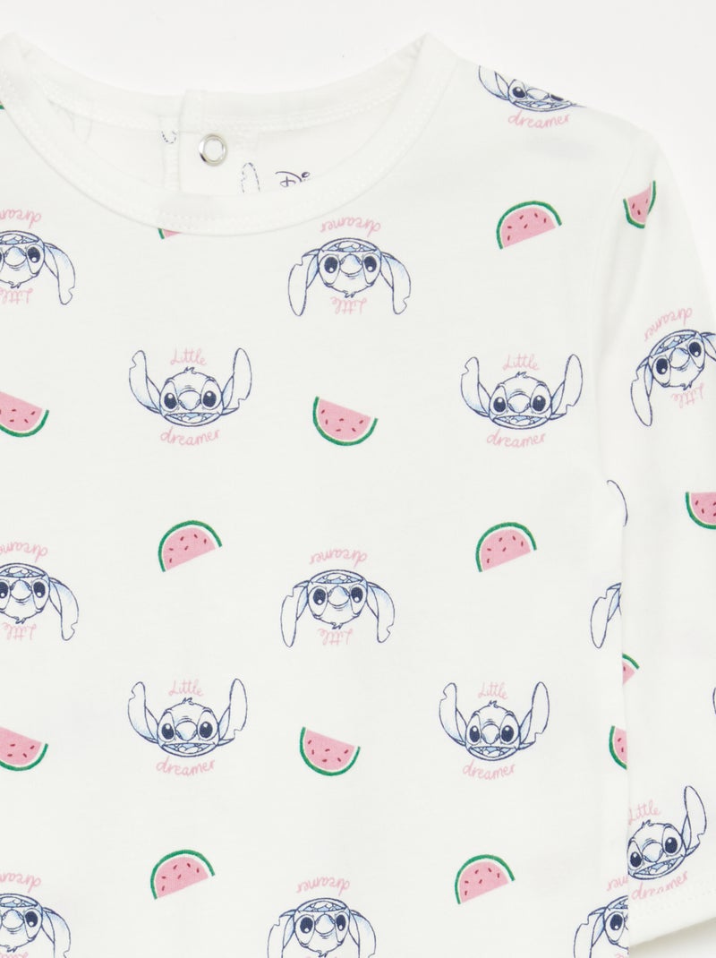 Lot 2 pyjamas 'Stitch' Bleu - Kiabi