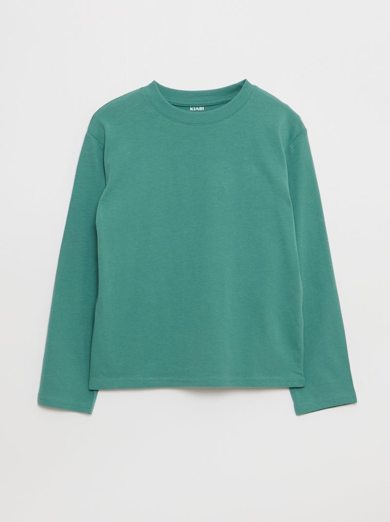 Lot 3 tee-shirts imprimés Bleu - Kiabi