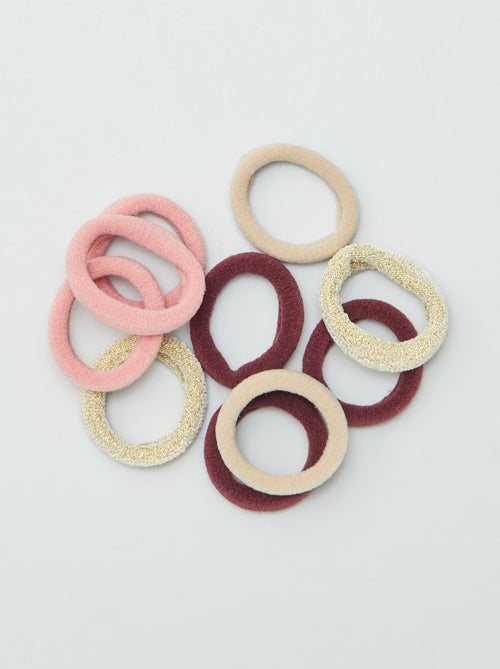 Lot de 10 élastiques mousse - Kiabi