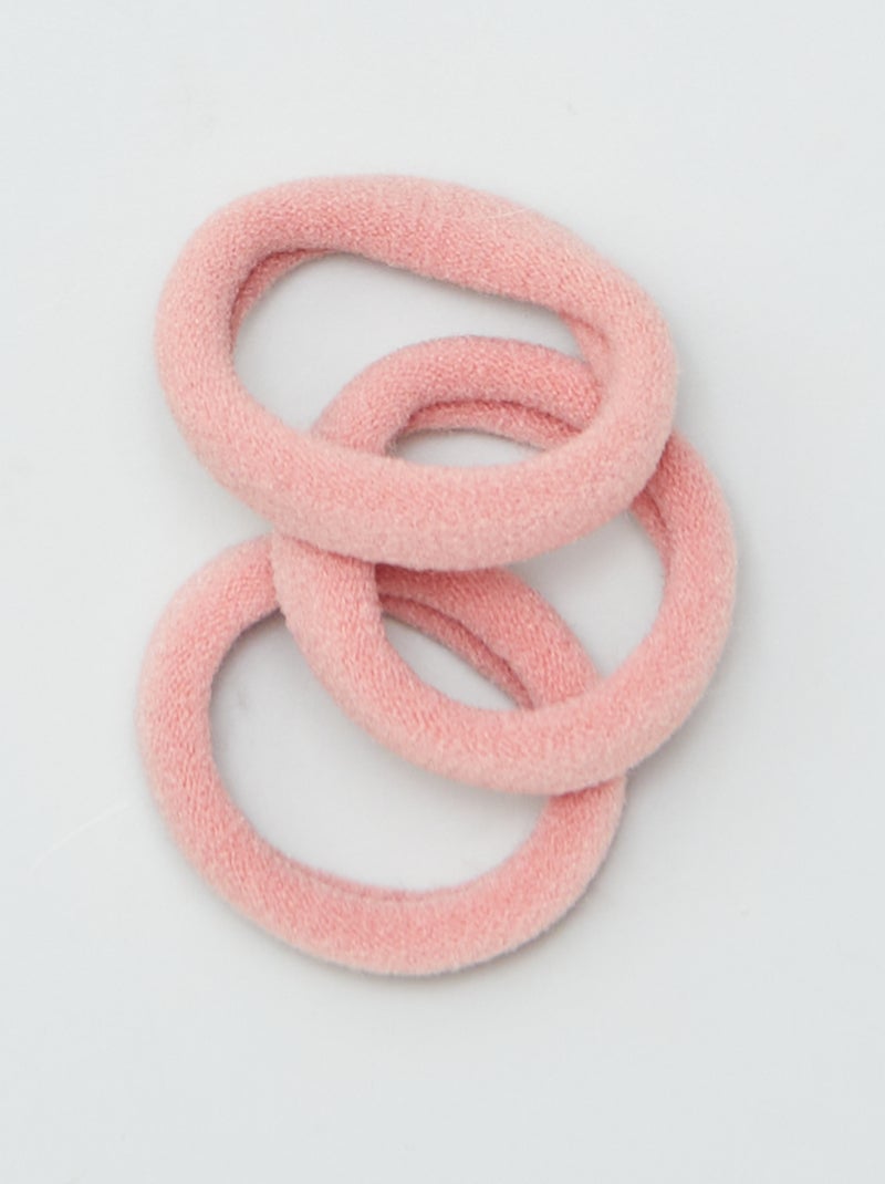 Lot de 10 élastiques mousse Rose - Kiabi