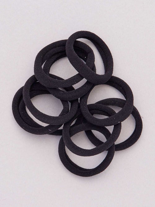 Lot de 10 élastiques pour cheveux - Kiabi