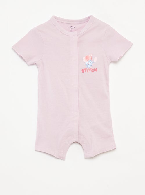 Lot de 2 barboteuses à manches courtes 'Disney' - Kiabi