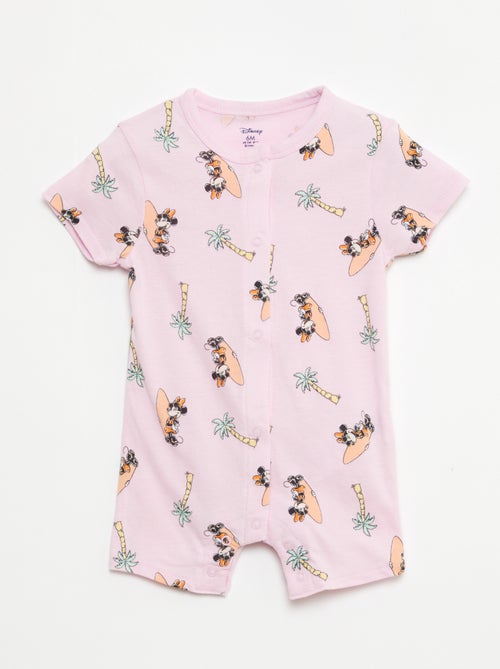 Lot de 2 barboteuses à manches courtes 'Disney' - Kiabi