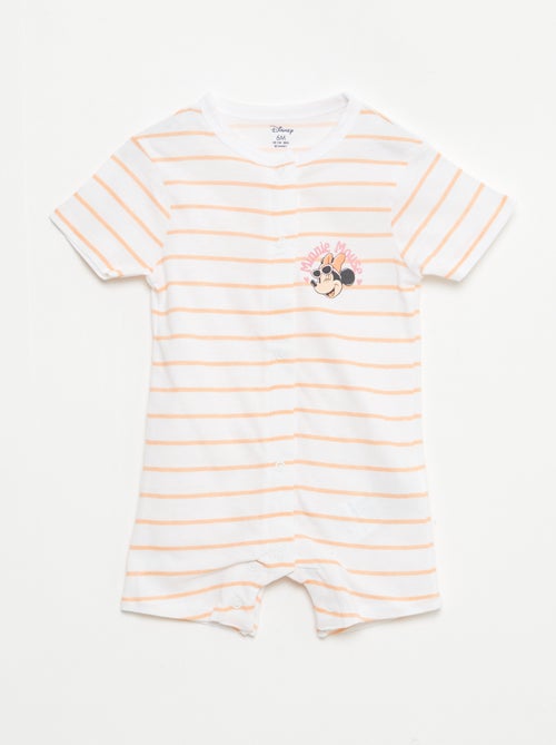 Lot de 2 barboteuses à manches courtes 'Disney' - Kiabi