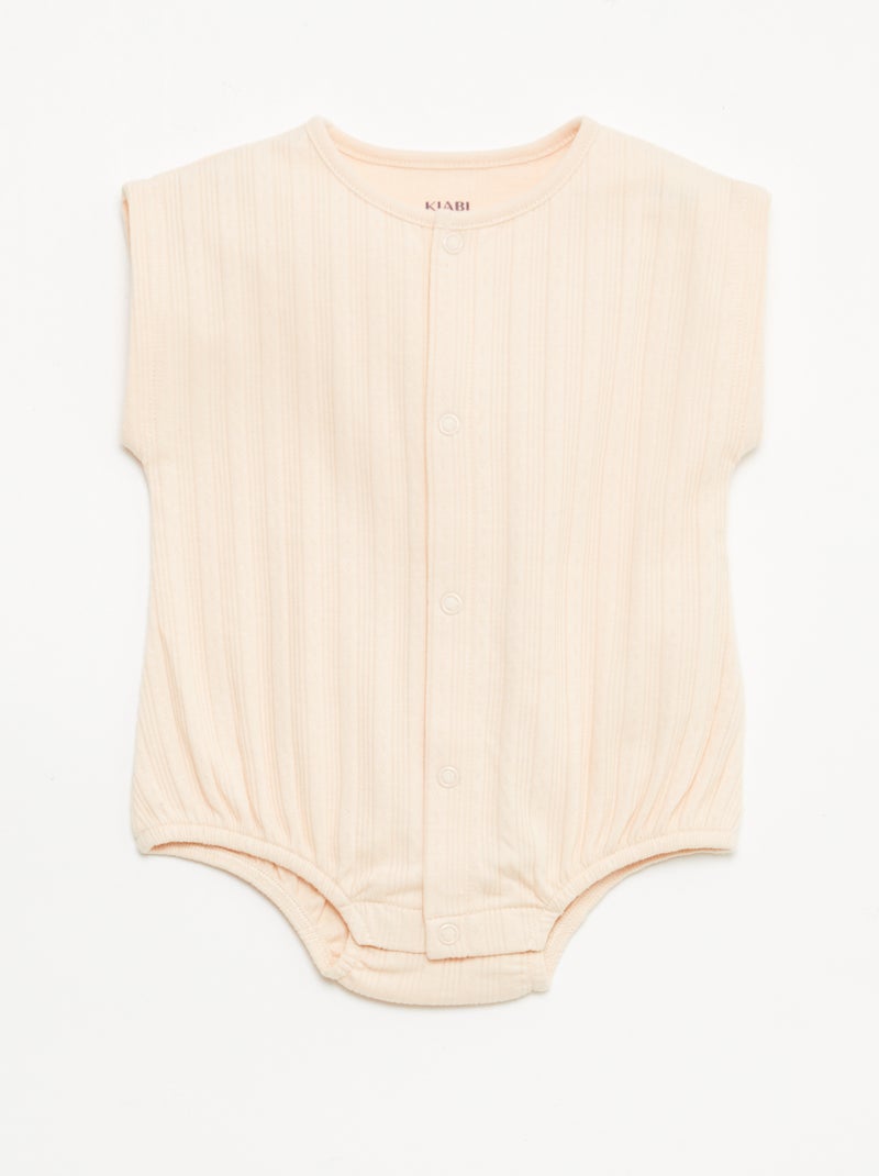 Lot de 2 barboteuses Blanc - Kiabi