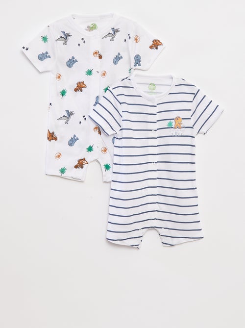 Lot de 2 barboteuses de nuit - Kiabi