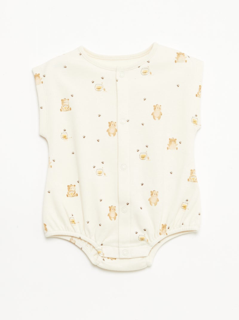 Lot de 2 barboteuses Jaune - Kiabi