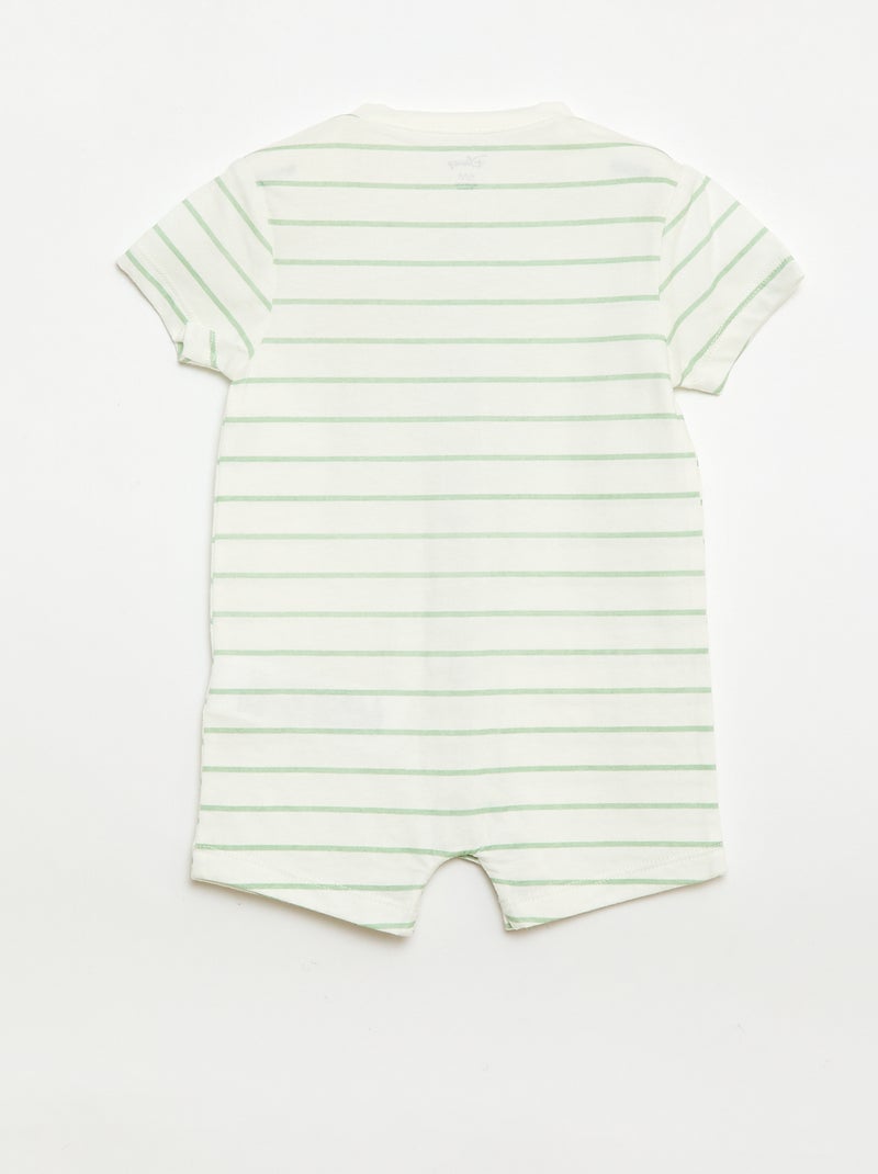 Lot de 2 barboteuses 'Simba' 'Disney' Blanc - Kiabi