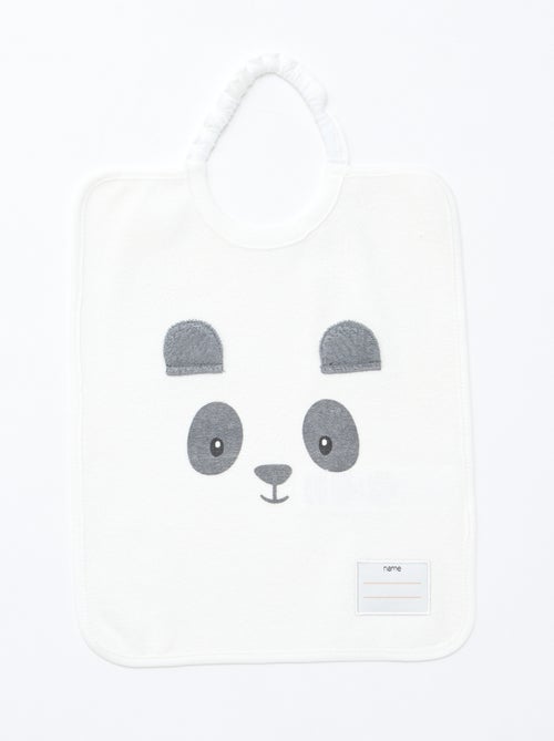 Lot de 2 bavoirs à enfiler par la tête - Kiabi