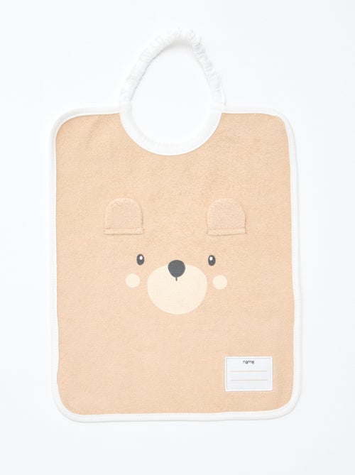 Lot de 2 bavoirs à enfiler par la tête - Kiabi