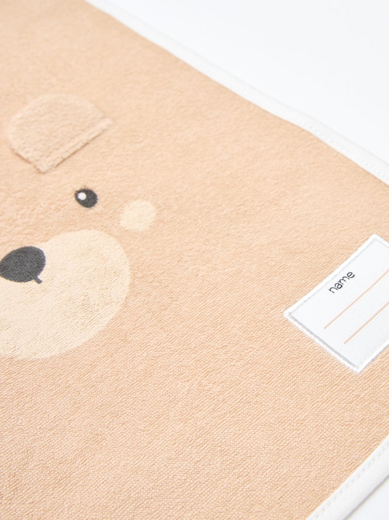 Lot de 2 bavoirs à enfiler par la tête Beige - Kiabi