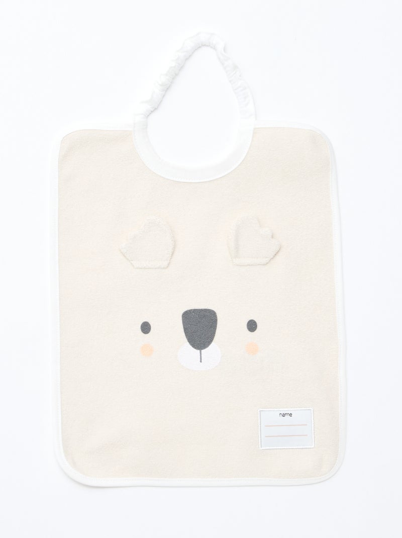 Lot de 2 bavoirs à enfiler par la tête Vert - Kiabi