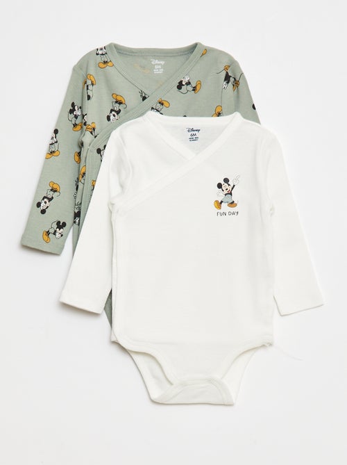 Lot de 2 bodies 'Disney' 'Mickey' - Kiabi