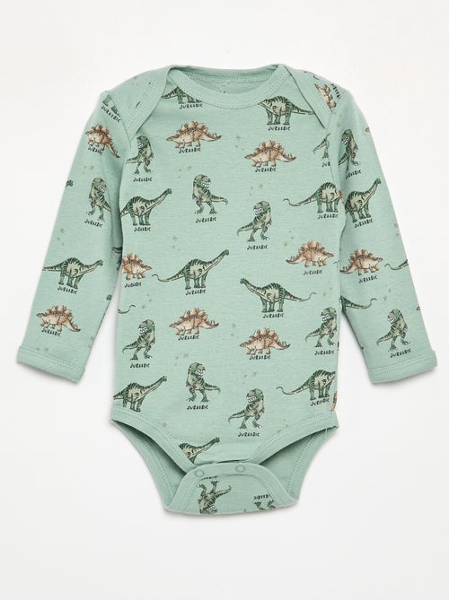 Lot de 2 bodies 'Jurassic world' - Kiabi Lot de 2 bodies 'Jurassic world' - Kiabi