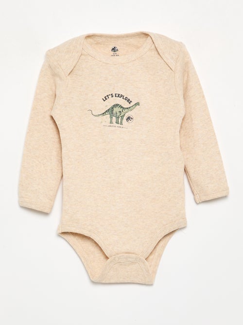 Lot de 2 bodies 'Jurassic world' - Kiabi Lot de 2 bodies 'Jurassic world' - Kiabi