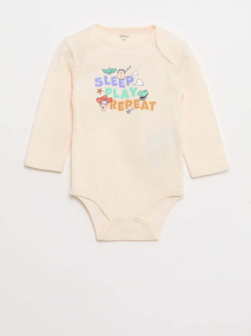 Lot de 2 bodies 'Toys story' 'Disney' Beige - Kiabi