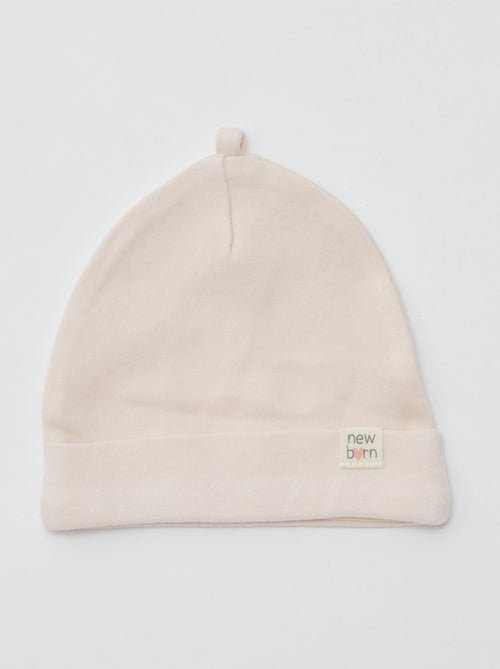 Lot de 2 bonnets nouveau-né - Kiabi
