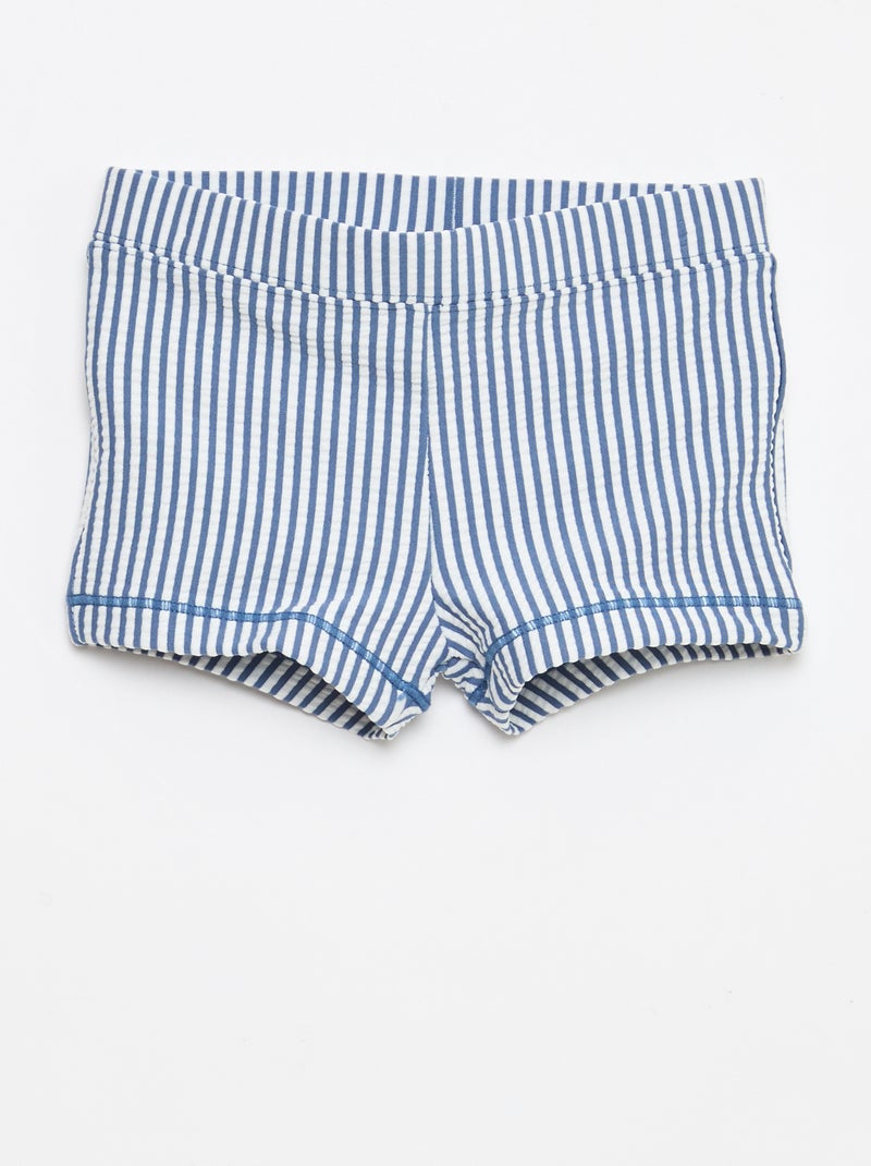 Lot de 2 boxers de bain Bleu - Kiabi
