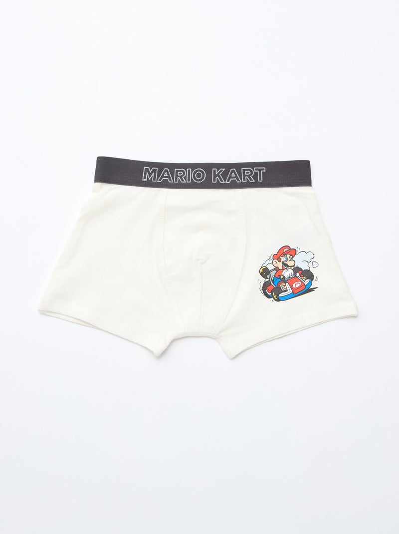 Lot de 2 boxers 'Mario Kart' 'Nintendo' Noir - Kiabi