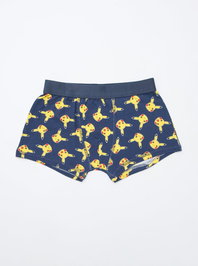 Lot de 2 boxers 'Pokemon' Bleu - Kiabi