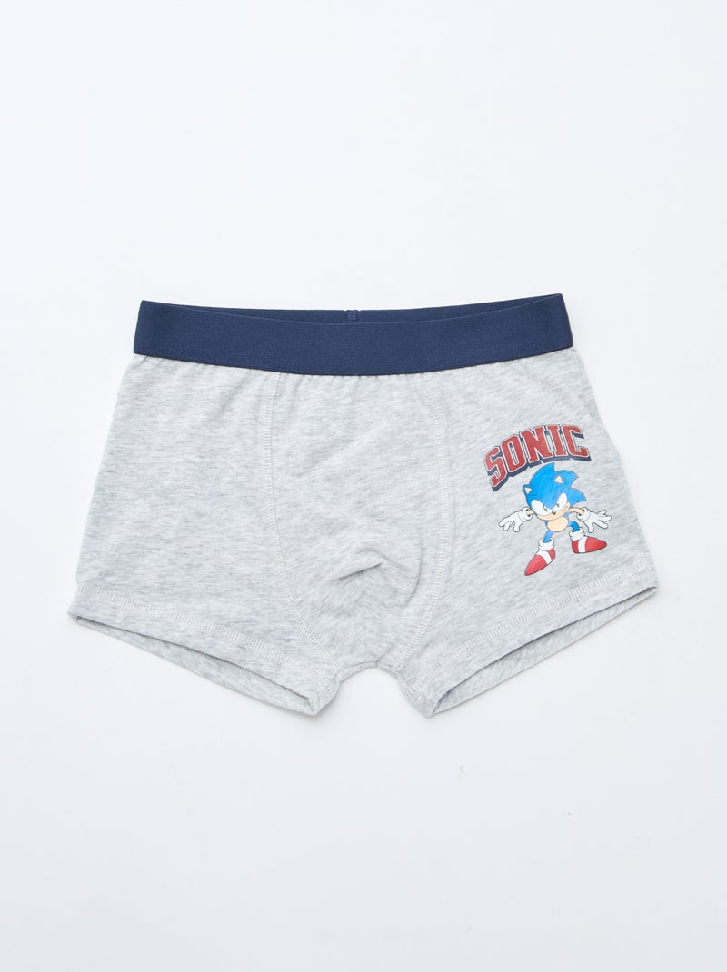 Lot de 2 boxers 'Sonic' Bleu - Kiabi