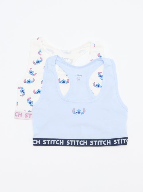 Lot de 2 brassières 'Stitch' - Kiabi