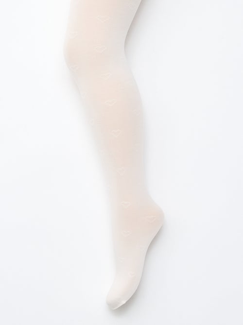 Lot de 2 collants légers imprimés - Kiabi