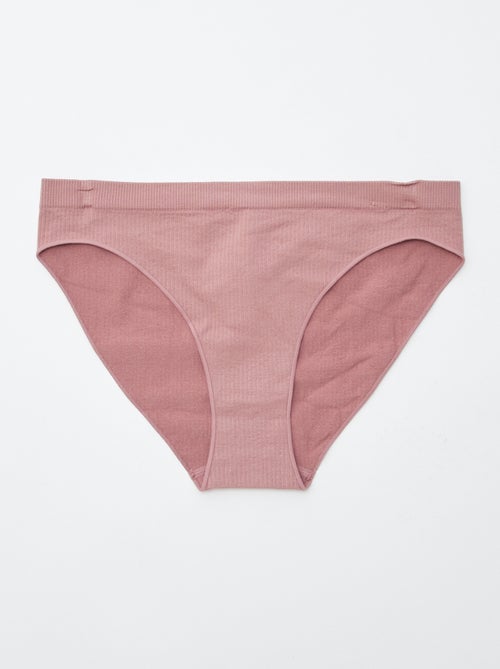 Lot de 2 culottes unies - Kiabi