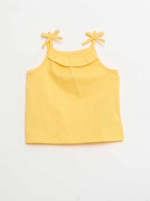 Lot de 2 débardeurs à bretelles - Kiabi