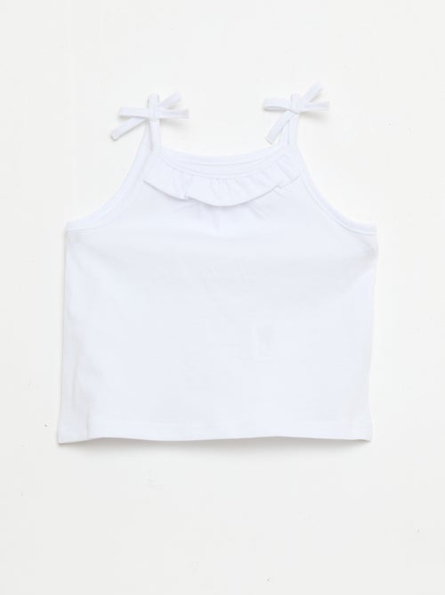 Lot de 2 débardeurs à bretelles - Kiabi