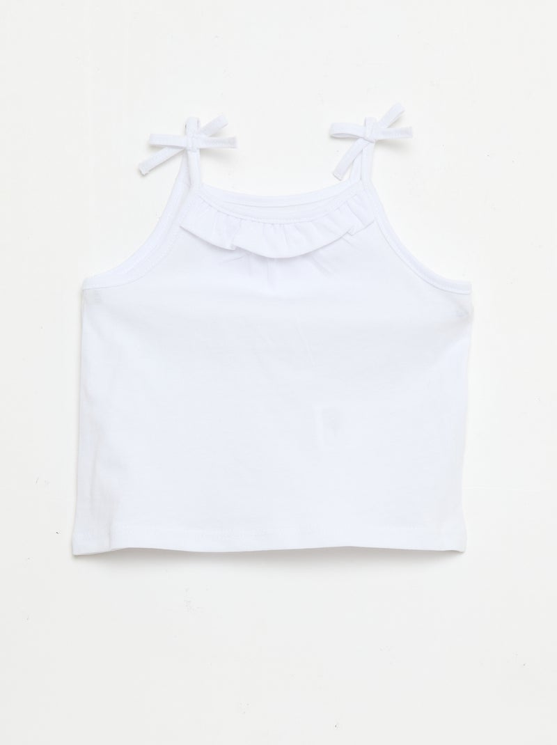 Lot de 2 débardeurs à bretelles Rose - Kiabi