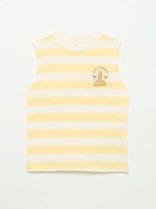 Lot de 2 débardeurs à col rond - Kiabi