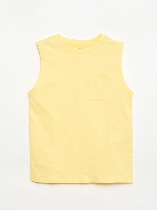 Lot de 2 débardeurs avec poche poitrine - Kiabi