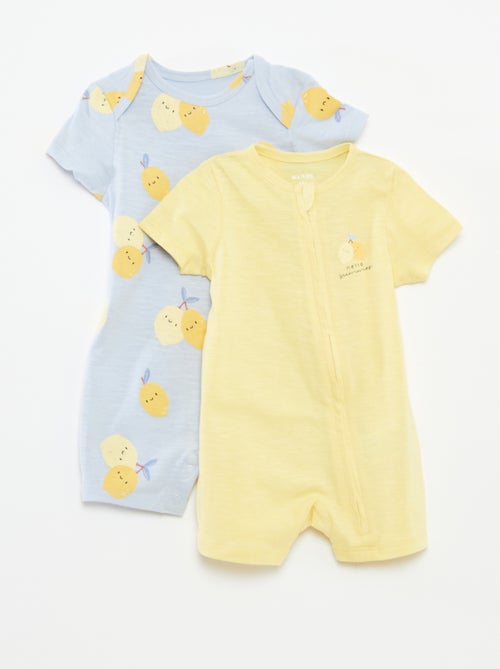 Lot de 2 dors bien à manches courtes - Kiabi