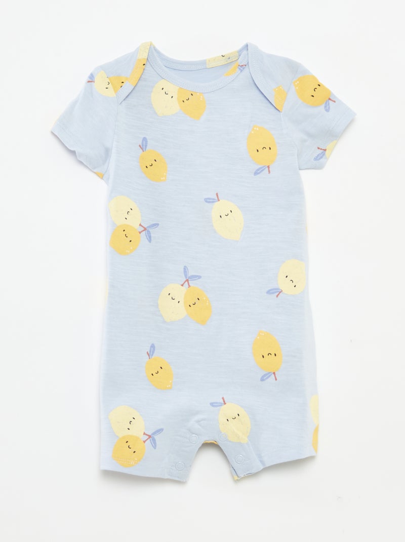 Lot de 2 dors bien à manches courtes BLEU - Kiabi