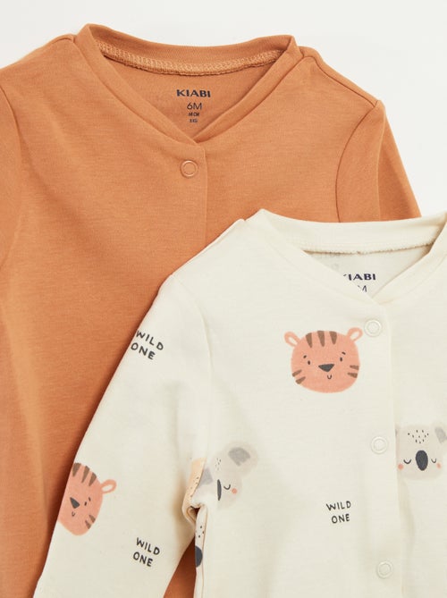 Lot de 2 dors bien avec ouverture - collection facile à enfiler - Kiabi